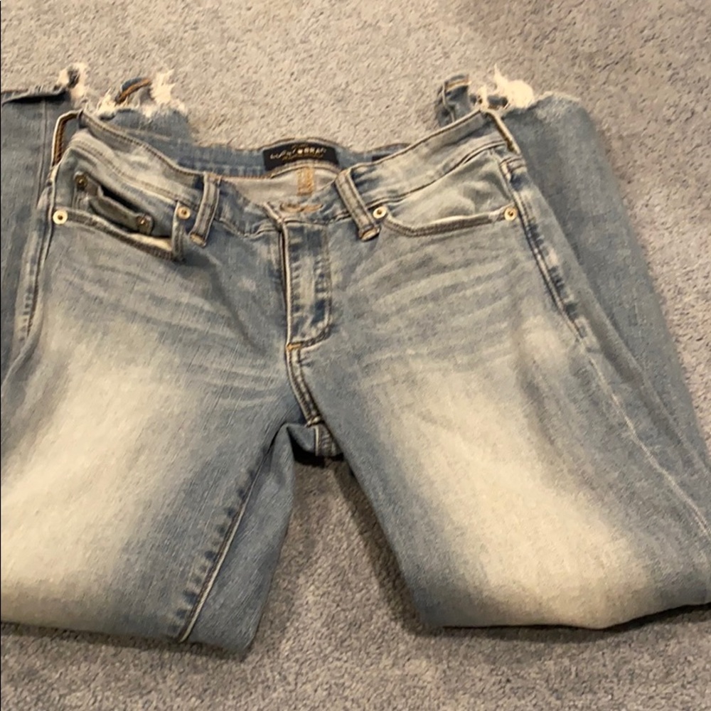 Cropped jeans